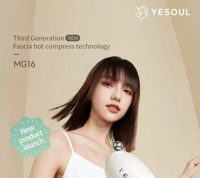 Yesoul Mg-16 Fitness Hot Compress Massage Gun Fascia Massage Body Therapy Muscle Vibration Massage Gun